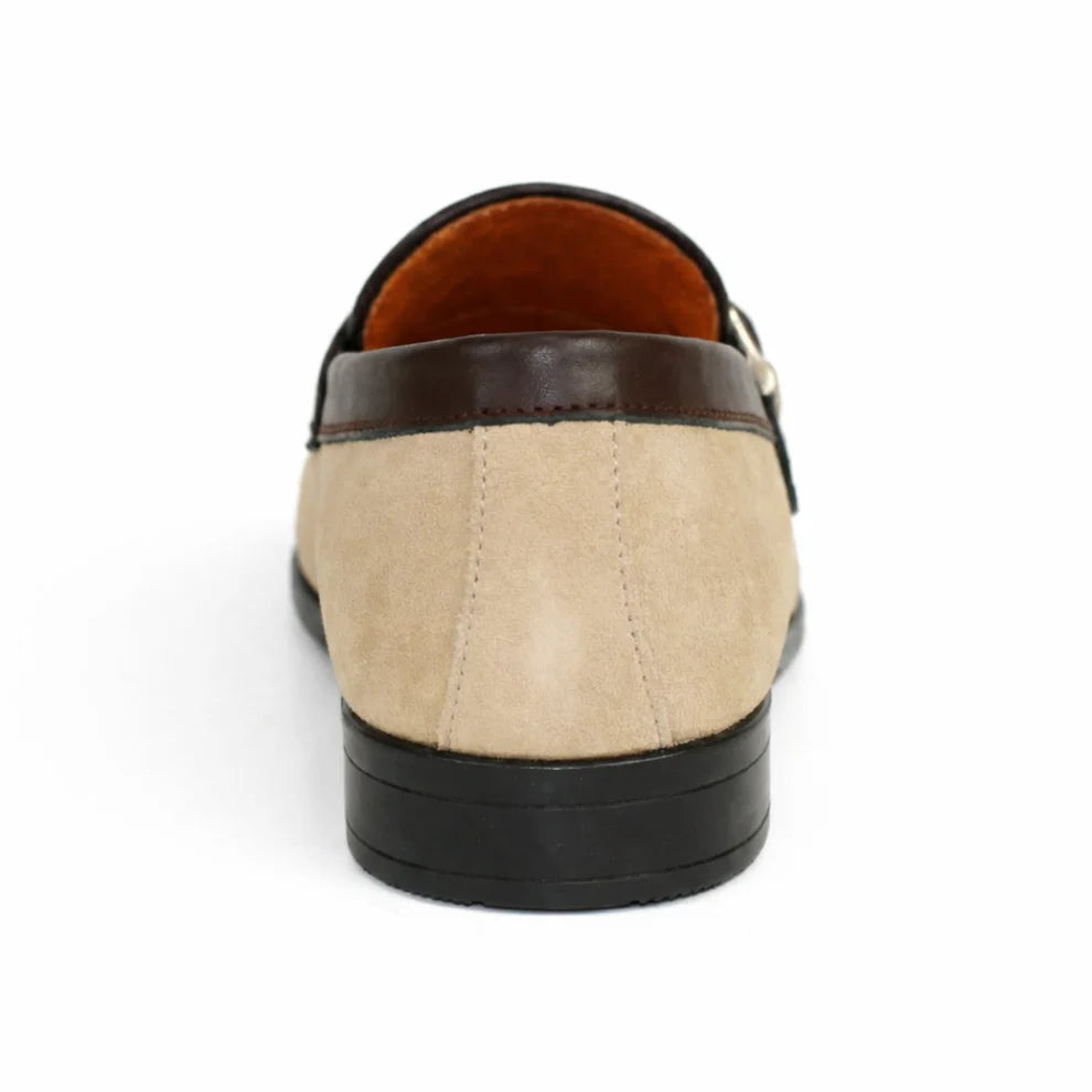 Mocassin Homme en Daim Élégant